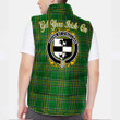 Ireland House of O SULLIVAN Beare Irish Family Crest Padded Vest Jacket - Irish National Tartan A7