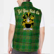 Ireland Hogan or O Hogan Irish Family Crest Padded Vest Jacket - Irish National Tartan A7