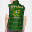 Ireland McConville Irish Family Crest Padded Vest Jacket - Irish National Tartan A7