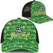 Ireland Kyne or O Kyne Irish Family Crest Trucker Hat - Luxury Golden Irish Shamrock A7 | 1stIreland