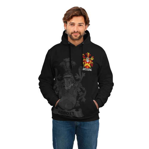 (Personalized) Ireland Surname Hoodie, Family Crest Coat Of Arms Pullover Hoodie