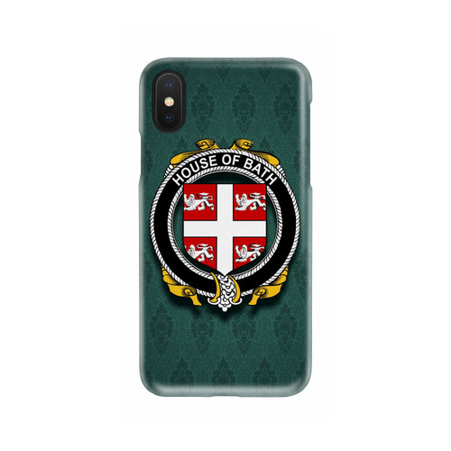 Bath Family Crest Phone Cases, Irish Coat Of Arms Slim Phone Cover TH8