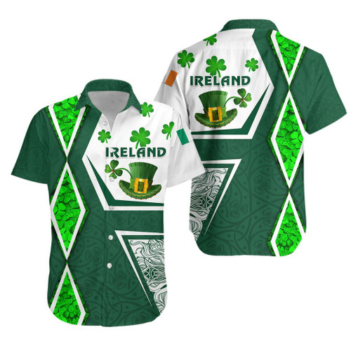 Ireland Hawaiian Shirt Irish Saint Patrick Day Unique Vibes K8