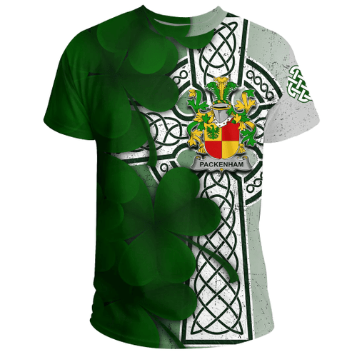 1stIreland Clothing - Packenham Crest Family Ireland Pattrick Day T-Shirt A35