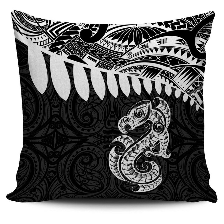 Aotearoa Pillow Cover - Maori Manaia A025