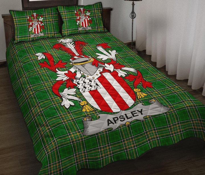 Apsley Ireland Quilt Bed Set Irish National Tartan A7
