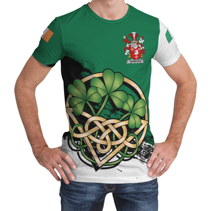 Armitage Ireland T-shirt Shamrock Celtic A02