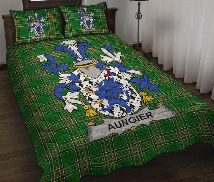 Aungier Ireland Quilt Bed Set Irish National Tartan A7