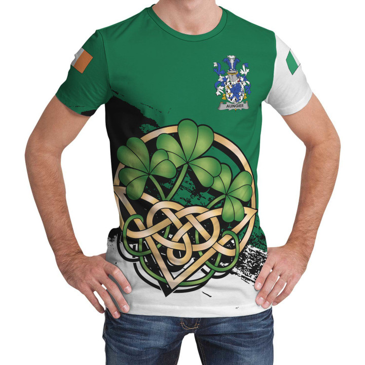 Aungier Ireland T-shirt Shamrock Celtic A02