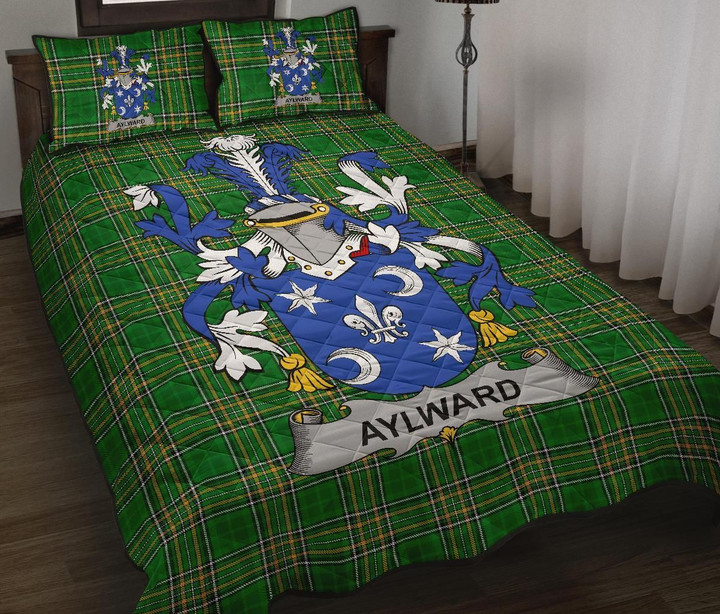 Aylward Ireland Quilt Bed Set Irish National Tartan A7