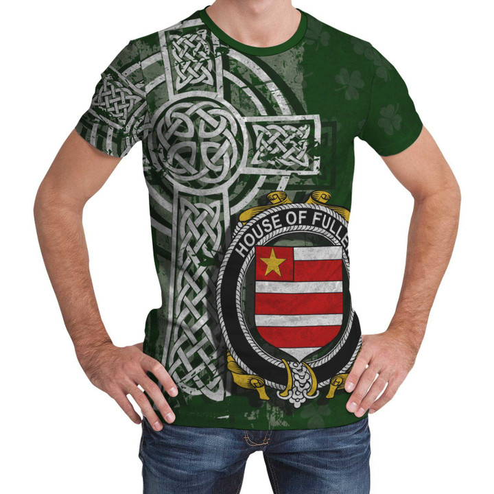 Irish Family, Fuller Family Crest Unisex T-Shirt Th45