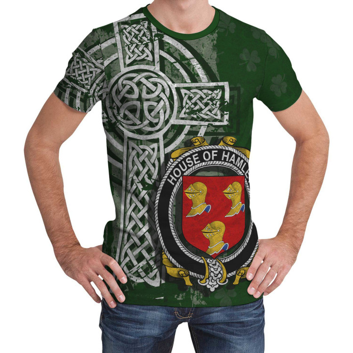 Irish Family, Hamley Family Crest Unisex T-Shirt Th45