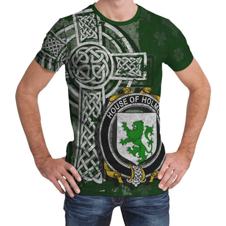 Irish Family, Holmes Family Crest Unisex T-Shirt Th45