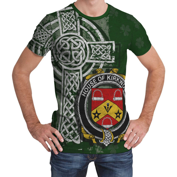 Irish Family, Kirkwood Family Crest Unisex T-Shirt Th45