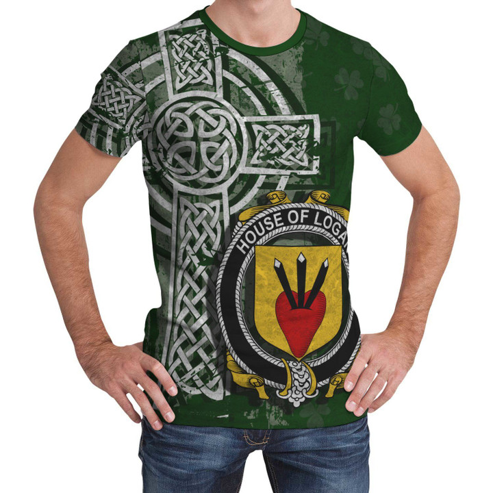 Irish Family, Logan Family Crest Unisex T-Shirt Th45