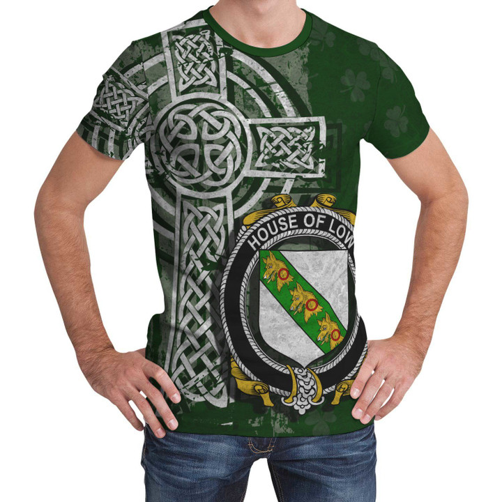 Irish Family, Low Family Crest Unisex T-Shirt Th45