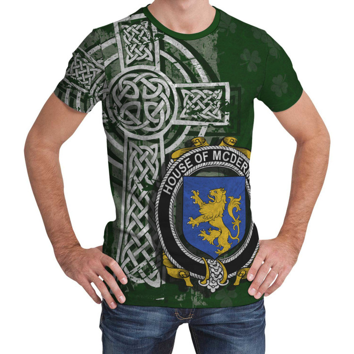 Irish Family, McDermot Family Crest Unisex T-Shirt Th45