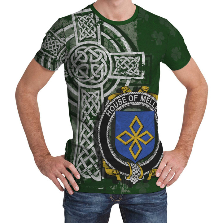 Irish Family, Meller Family Crest Unisex T-Shirt Th45