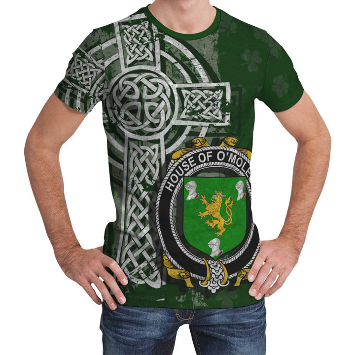 Irish Family, Melody or O'Moledy Family Crest Unisex T-Shirt Th45
