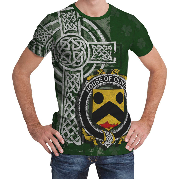 Irish Family, Oliver Family Crest Unisex T-Shirt Th45
