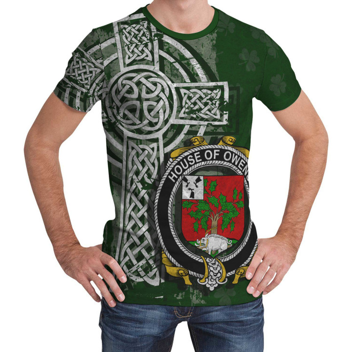 Irish Family, Owens Family Crest Unisex T-Shirt Th45