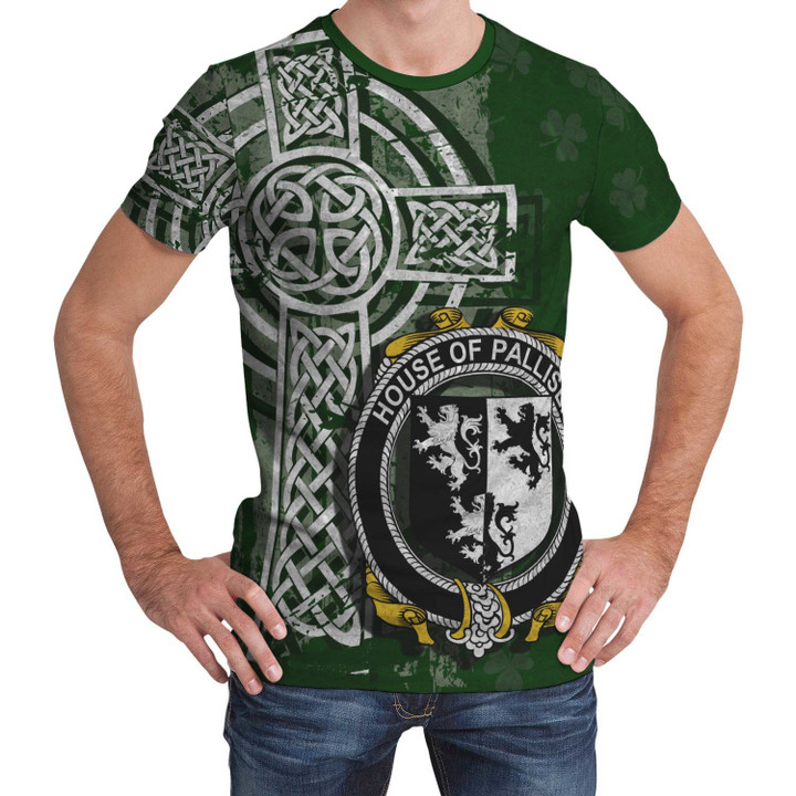 Irish Family, Palliser Family Crest Unisex T-Shirt Th45