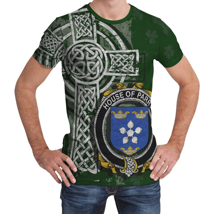 Irish Family, Parry Family Crest Unisex T-Shirt Th45