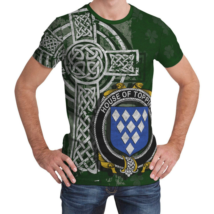 Irish Family, Topping Family Crest Unisex T-Shirt Th45