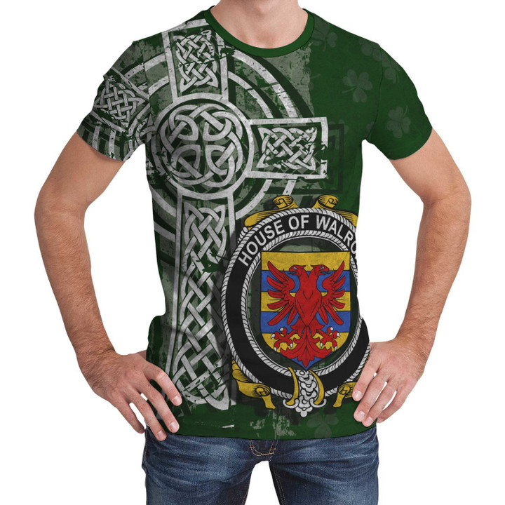 Irish Family, Walron Family Crest Unisex T-Shirt Th45