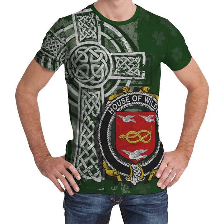 Irish Family, Wilde Family Crest Unisex T-Shirt Th45
