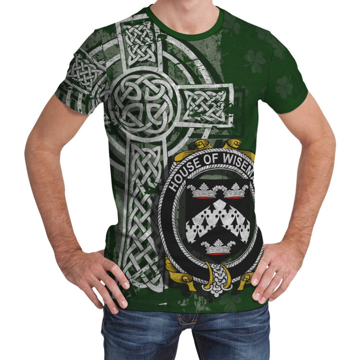 Irish Family, Wiseman Family Crest Unisex T-Shirt Th45