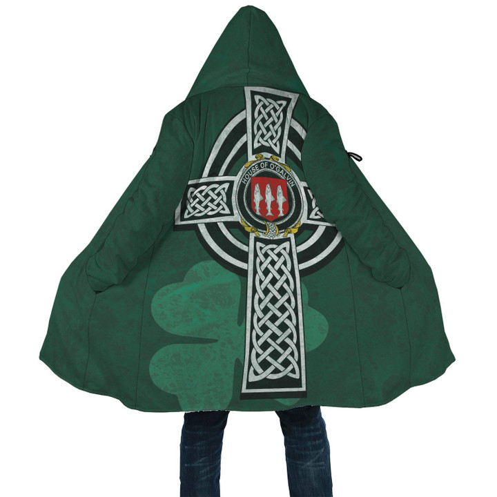 Irish Galvin or O'Galvin Family Crest Cloak TH8