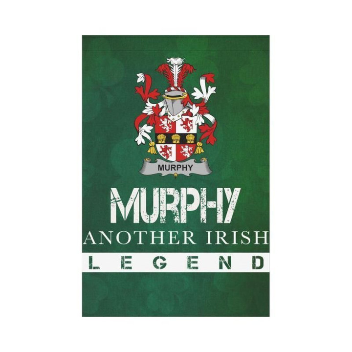 Irish Garden Flag, Murphy (Muskerry) Family Crest Shamrock Yard Flag A9