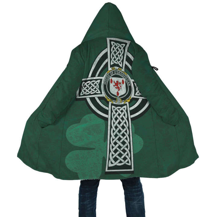 Irish Geoghegan or O'Geoghegan Family Crest Cloak TH8