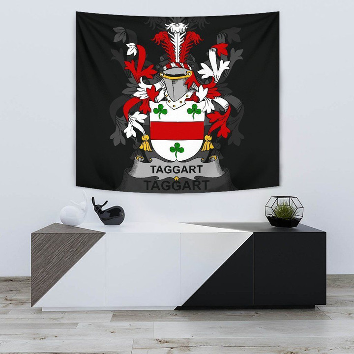 Taggart or McEntaggart Ireland Tapestry - Irish Family Crest | Home Decor | Home Set