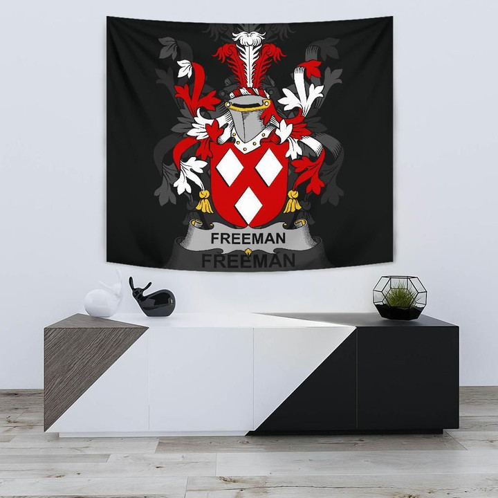 Freeman Ireland Tapestry - Irish Family Crest | Home Decor | Home Set