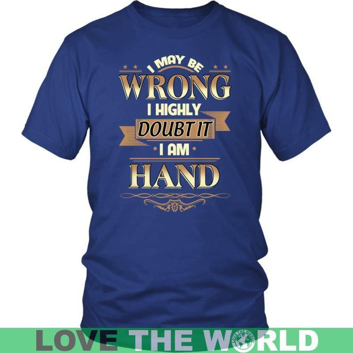 I Am Hand T-Shirt D5 District Unisex Shirt / Dark Green S T-Shirts