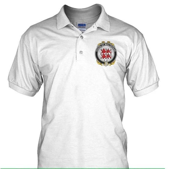 Ireland Polo Shirt - Mactiernan (Men's) | Hundreds of Irish Surnames | Special Custom Made