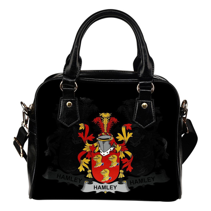 Hamley Ireland Shoulder Handbag - Irish Family Crest | Highest Quality Standard