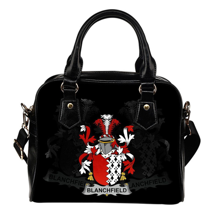 Blanchfield Ireland Shoulder Handbag - Irish Family Crest | Highest Quality Standard