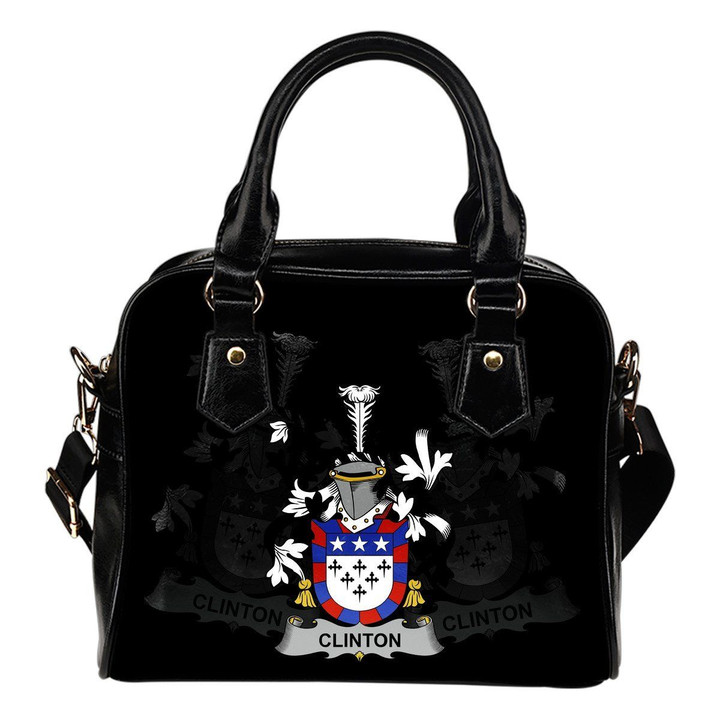 Clinton Ireland Shoulder Handbag - Irish Family Crest | Highest Quality Standard