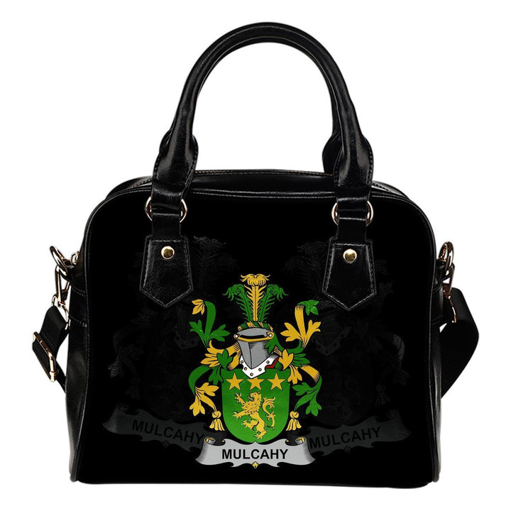 Mulcahy or O'Mulcahy Ireland Shoulder Handbag - Irish Family Crest | Highest Quality Standard