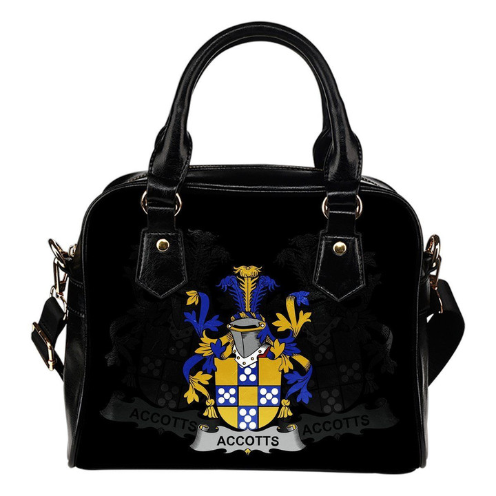Accotts Ireland Shoulder Handbag - Irish Family Crest | Highest Quality Standard