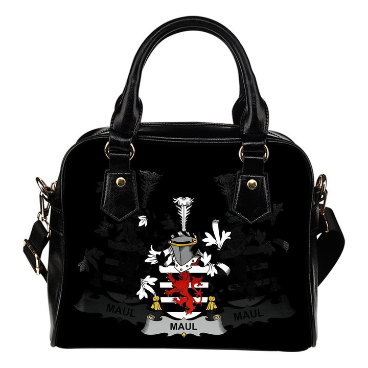 Maul or Maule Ireland Shoulder Handbag - Irish Family Crest | Highest Quality Standard