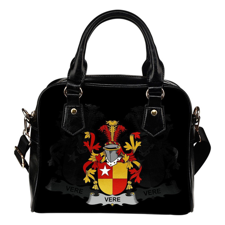 Vere Ireland Shoulder Handbag - Irish Family Crest | Highest Quality Standard