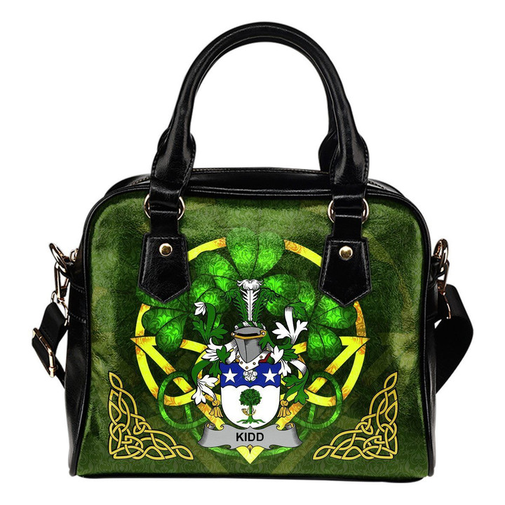 Kidd Ireland Shoulder HandBag Celtic Shamrock | Over 1400 Crests | Bags | Premium Quality