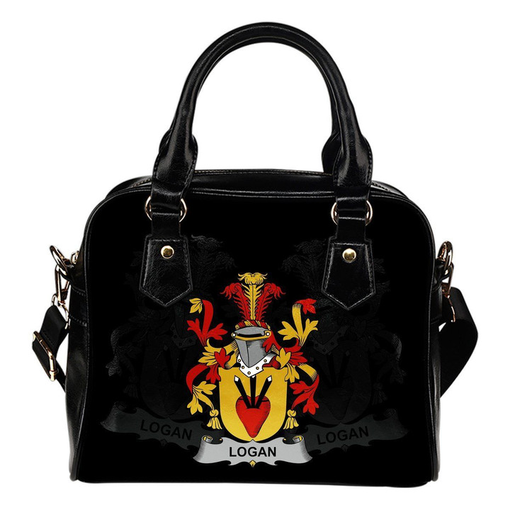 Logan Ireland Shoulder Handbag - Irish Family Crest | Highest Quality Standard