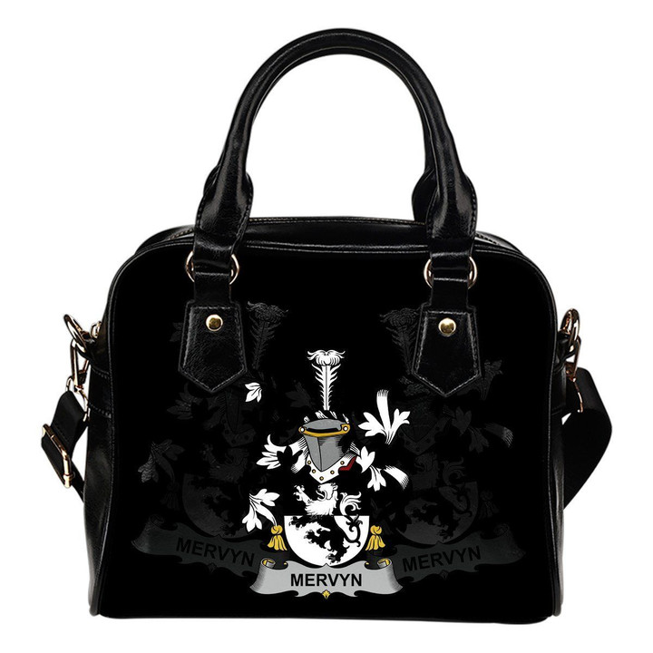 Mervyn Ireland Shoulder Handbag - Irish Family Crest | Highest Quality Standard