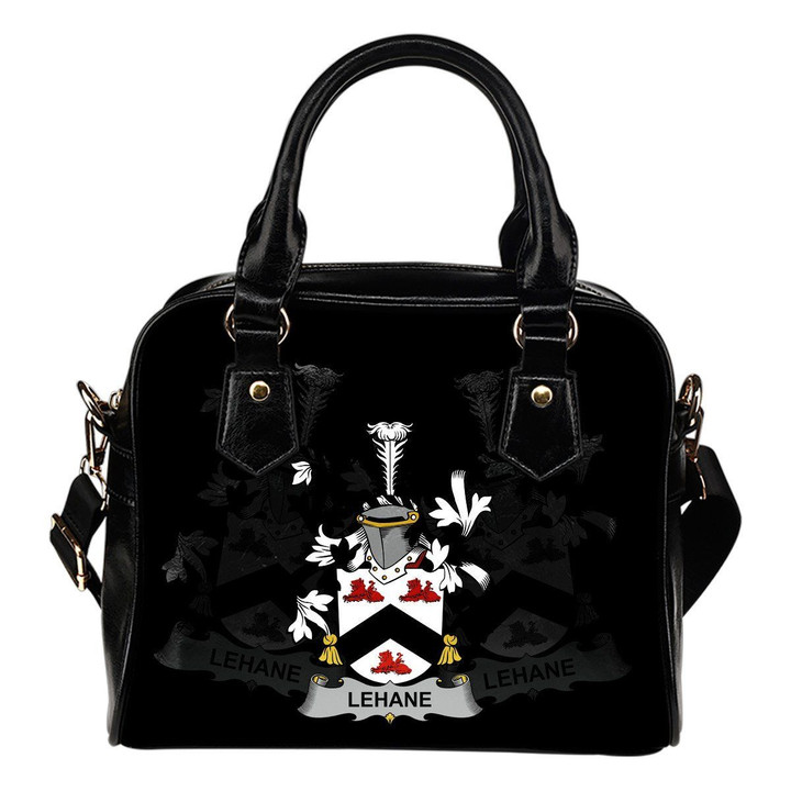 Lehane or O'Lehane Ireland Shoulder Handbag - Irish Family Crest | Highest Quality Standard