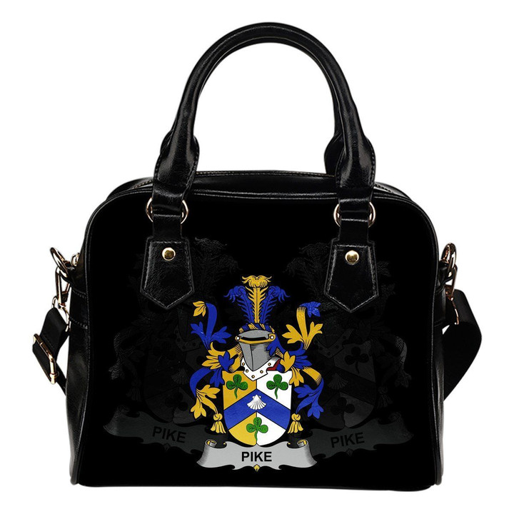 Pike Ireland Shoulder Handbag - Irish Family Crest | Highest Quality Standard